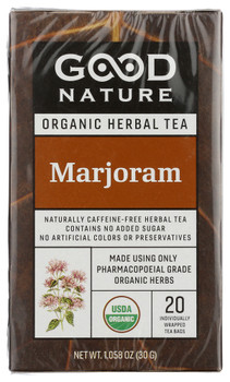 Good Nature Tea Marjoram - Case of 6 - 1.058 OZ