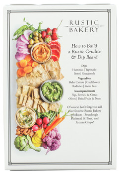 Rustic Bakery Flatbread Bite Rsmry Ooil - Case of 12 - 4.000 OZ