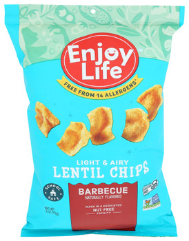 Enjoy Life Chips Lentil Barbecue - Case of 12 - 4.000 OZ
