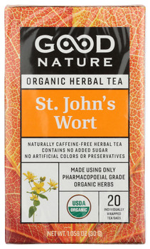 Good Nature Tea Wort St Johns - Case of 6 - 1.058 OZ