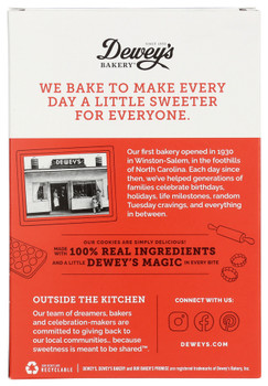 Deweys Cookie Moravn Peanut Bttr - Case of 6 - 8.500 OZ