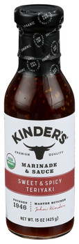 Kinders Red Teriyaki - Case of 6 - 15.00 OZ