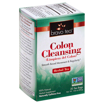 Bravo Teas Tea Colon Cleansing - Case of 6 - 20.00 BG