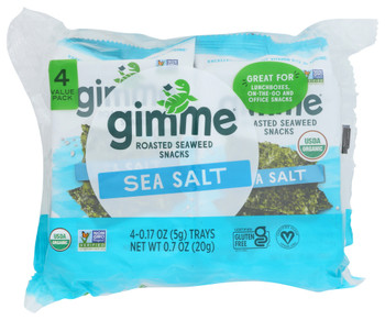 Gimme Seaweed Rstd Ssalt 4pk - Case of 6 - .700 OZ