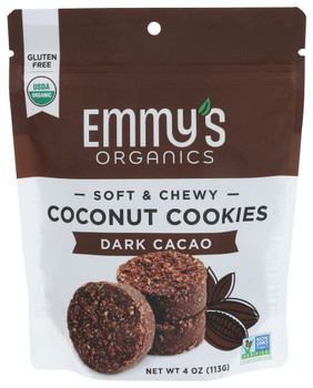 Emmysorg Cookie Coconut Drk Cacao - Case of 6 - 4.000 OZ