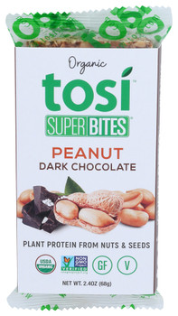 Tosihealth Bites Supr Pnt Drk Choc - Case of 12 - 2.400 OZ