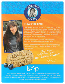 Goodie Girl Biscuit Brkfst Blueberry - Case of 6 - 6.640 OZ