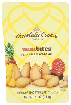 Honolulu Cookie Company Cookie Pineapple Mac - Case of 8 - 4.000 OZ