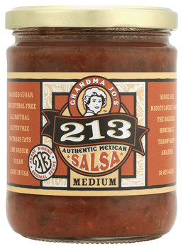 Grandma Jos Salsa Medium - Case of 12 - 16.00 OZ