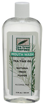 Tea Tree Therapy Mouthwash Ntrl Alcohl Free - Case of 3 - 12.00 OZ