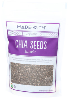 Made With Seeds Chia Black Org - Case of 6 - 12.00 OZ