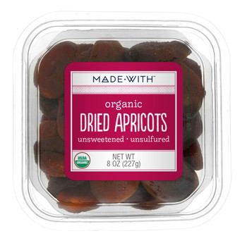 Made With Drd Frt Apricot Tub Org - Case of 12 - 8.000 OZ