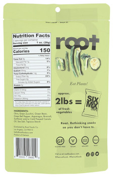 Root Foods Chips Six Mix Sea Salt - Case of 6 - 2.500 OZ