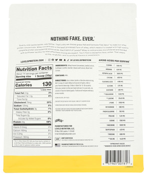 Levels Whey Protein Vanilla - 16.00 OZ