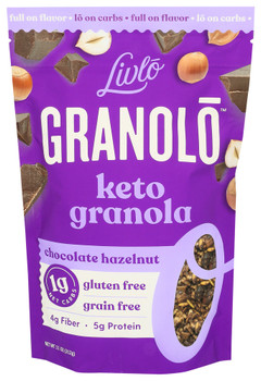 Livlo Granola Choc Hazelnut - Case of 12 - 11.00 OZ