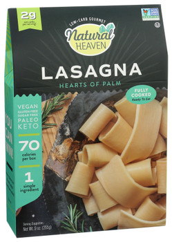 Natural Heaven Hearts Of Palm Lasagna - Case of 6 - 9.000 OZ