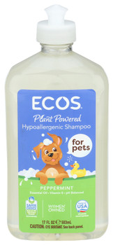 Ecos Pet  Shampoo Pprmt - Case of 6 - 17.00 FO