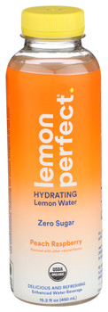Lemon Perfect Water Lemon Peach Rspbry - Case of 12 - 15.20 FO