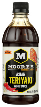 Moore Sauce Wing Teriyaki Asian - Case of 6 - 16.00 OZ