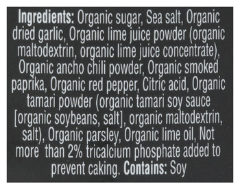 Watkins Seasoning Chili Lime Org - Case of 6 - 8.900 OZ