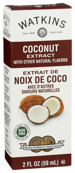 Watkins Coconut Extract - Case of 6 - 2.000 FO