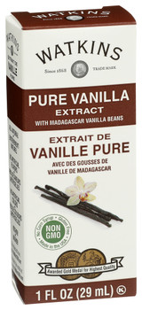Watkins Extract Pure Vanilla - Case of 12 - 1.000 FO