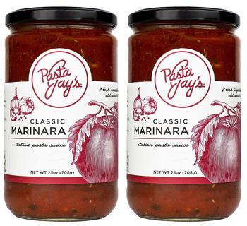 Pasta Jay's - Pasta Sauce Classic Marinara - Case Of 6 - 25 Oz