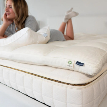 Naturepedic 3" Box-Stitched Organic Latex Topper