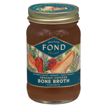 Fond Bone Broth - Bne Brth Og2 Chkn Cndctr - Cs Of 4-14 Fz
