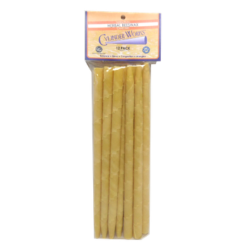 Cylinder Works Herbal Beeswax Ear Candles 12 pack