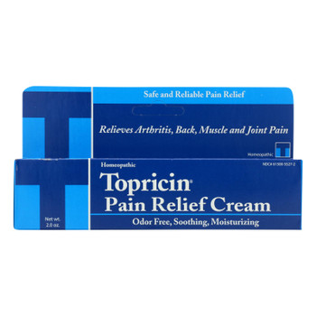 Topricin Anti-inflammatory Pain Relief Cream - 2 Oz