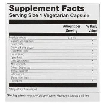 Natural Balance Ultra Colon Clenz - 60 Vegetarian Capsules