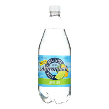 Naturals Adirondack Seltzer - Lemon Lime - Case Of 12 - 33.8 Fl Oz.