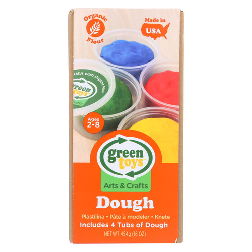 Green Toys - Dough - 4 Pack - 1 Count Green Toys - Dough - 4 Pack - 1 Count