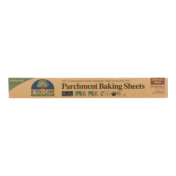If You Care Baking Paper Sheets - 24 Count