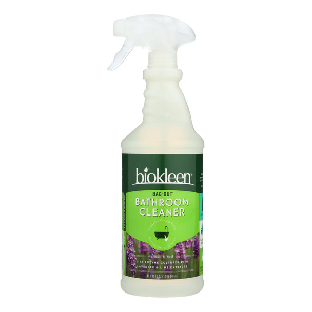 Biokleen Bac-out Bathroom Cleaner - Case Of 6 - 32 Oz