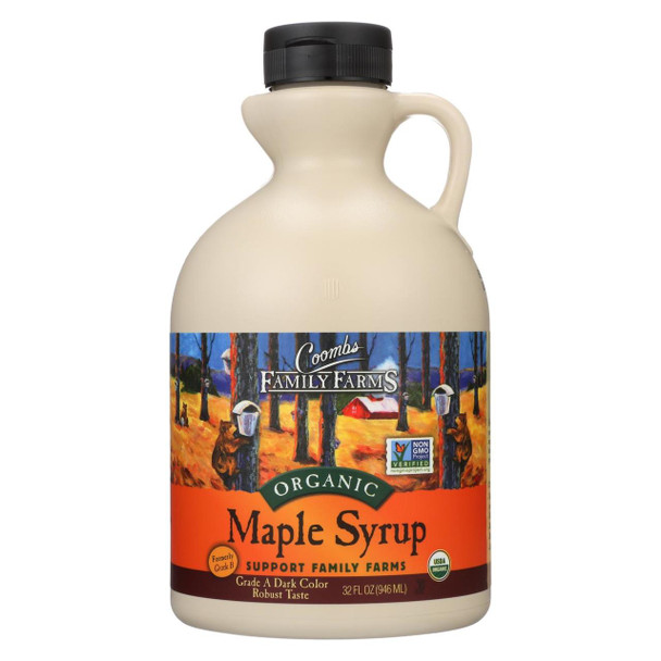 Coombs Family Farms Organic Maple Syrup - Case Of 6 - 32 Fl Oz.