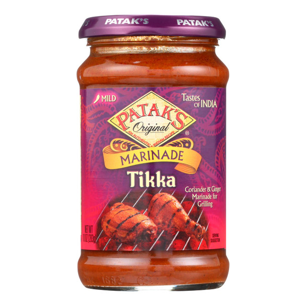 Pataks Curry Paste - Concentrated - Tikka Masala - Medium - 10 Oz - Case Of 6