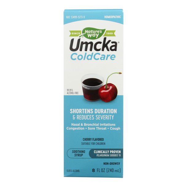 Nature's Way - Umcka Coldcare Syrup Cherry - 8 Fl Oz