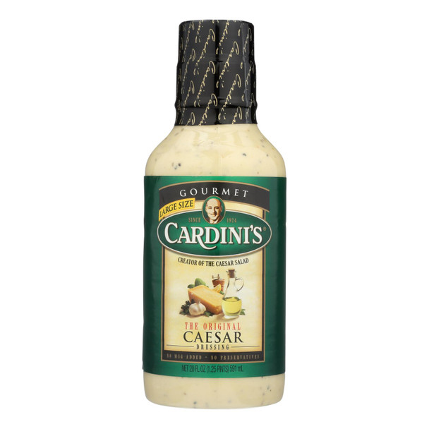 Cardini's Caesar Salad Dressing - Case Of 6 - 20 Fl Oz