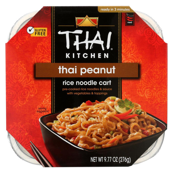 Thai Kitchen Noodle Kit - Thai Peanut - Case Of 6 - 9.77 Oz.