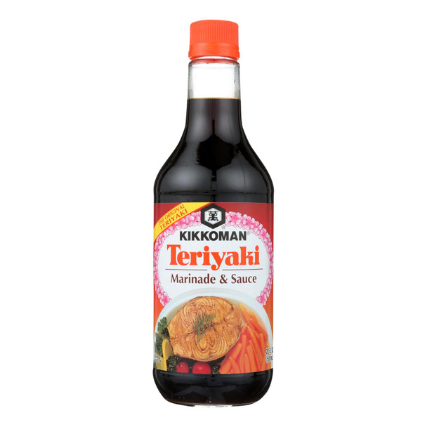 Kikkoman Teriyaki Marinade And Sauce - Case Of 12 - 20 Fl Oz.