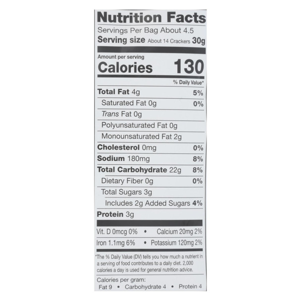 general mills cookie crisp nutrition facts