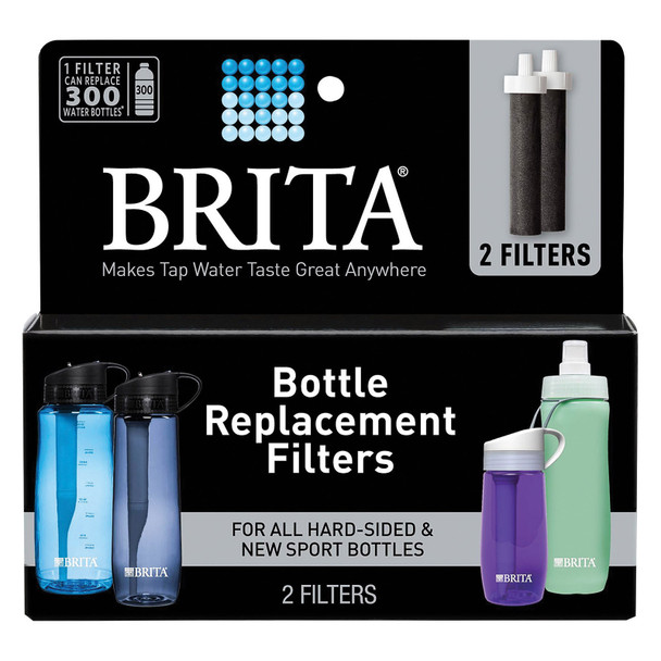 Brita - Bottle Replacement Filters - Hard-sided And Sport Bottles - Case Of 6 - 2 Count