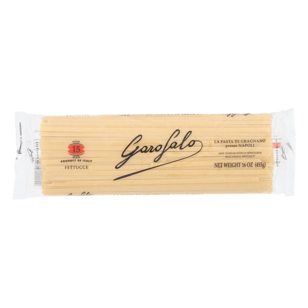 Garofalo Fettucce Bronzo - 15 - Case Of 20 - 16 Oz