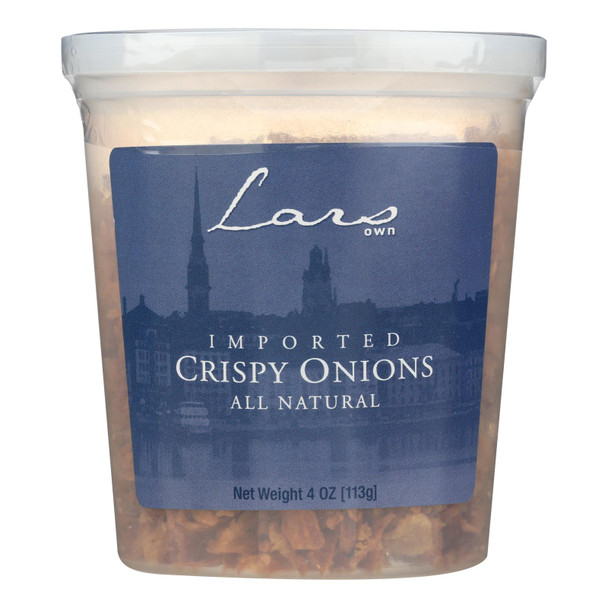 Lar's Own - Crispy Onions - Case Of 12 - 4 Oz.