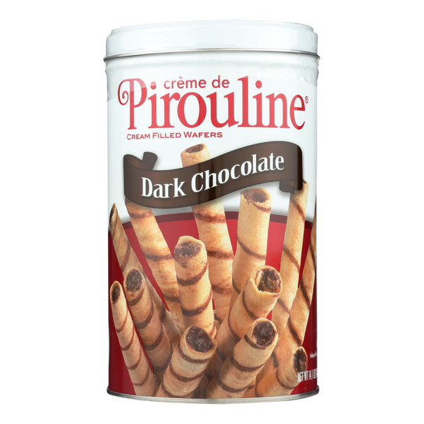 De Beukelaer - Cookies - Pirouline Creme Filled Rolled Wafers - Case Of 6 - 14.1 Oz.