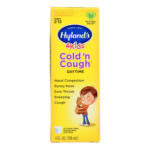 Hyland's Cold 'n Cough 4 Kids - 4 Fl Oz