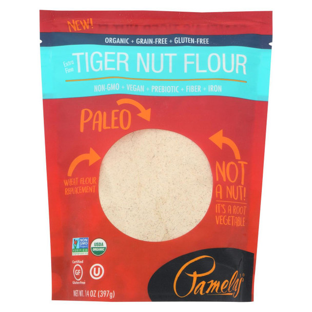 Pamela's Products Tiger Nut Flour - Case Of 6 - 14 Oz.
