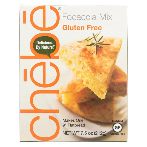 Chebe Bread Products - Bread Mix Focaccia - Case Of 8-7.5 Oz